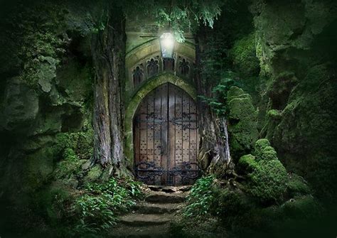 Enchanting magical door